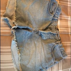 American Eagle shorts.